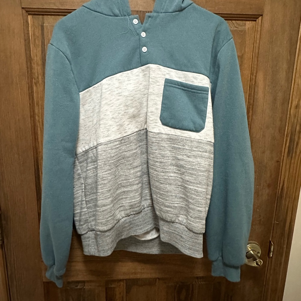 Blue sweatshirt